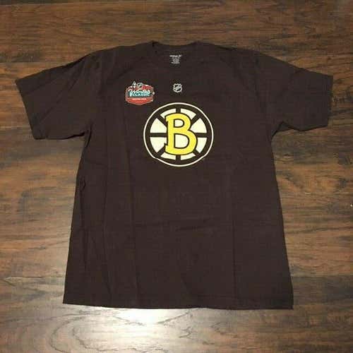Milan Lucic Winter Classic Boston Bruins Reebok player name and number Shirt SzM