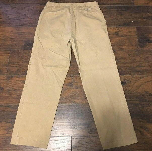 Polo Ralph Lauren Original Classic Khaki Chino Pants size 34 x 32