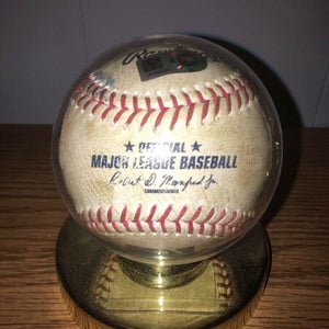Boston Red Sox Vs Texas Rangers May 23, 2017  Game Used MLB Baseball