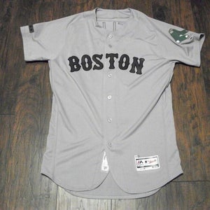 Boston Red Sox David Ortiz Final Season Patched MLB Game Issued Majestic Jersey