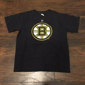 Boston Bruins Sweatshirt Youth Large Boys Black NHL Hockey ZIp Majestic  Hoodie