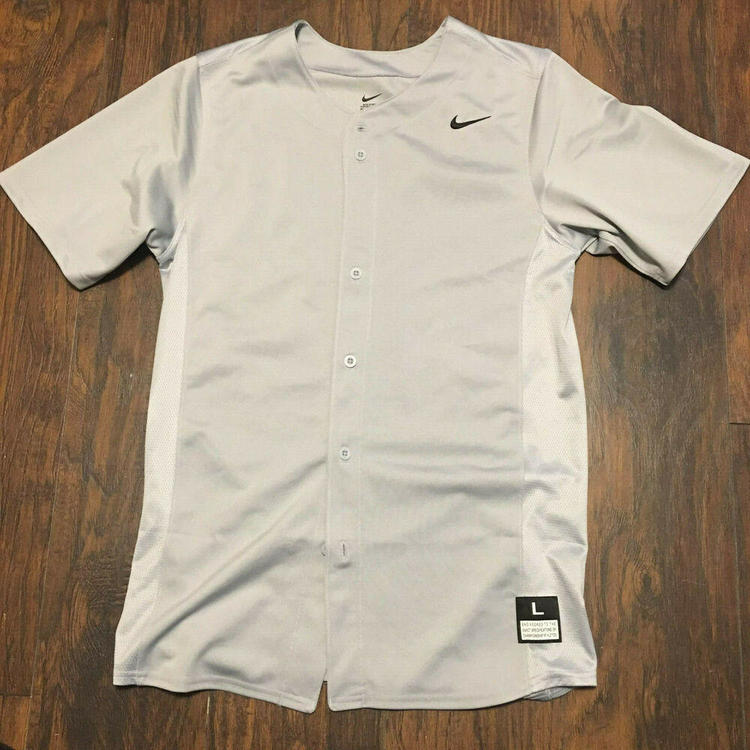 nike button up jersey