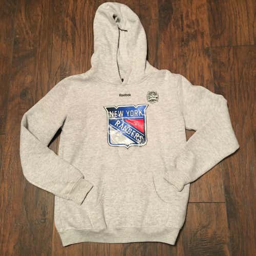 New York Rangers NHL Stadium Series gray Hooded Sweatshirt  Youth medium/Large
