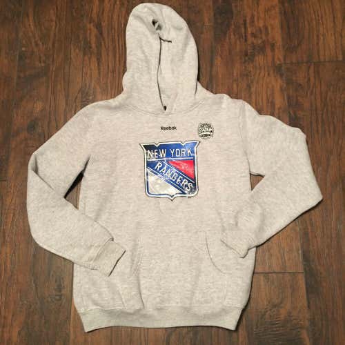 New York Rangers NHL Stadium Series gray Hooded Sweatshirt Youth medium/Large