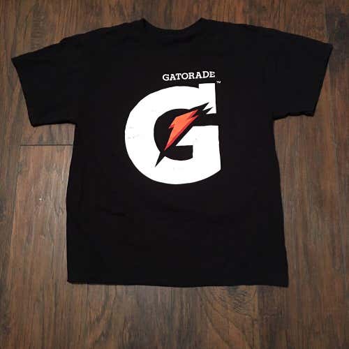 Gatorade Sports Drink G2 Logo Black T-Shirt No Tags Fits Like a Large