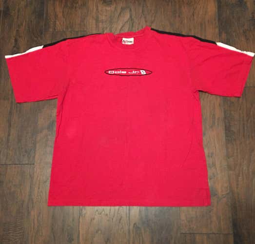 Dale Earnhardt Jr. Budweiser Racing #8 Vtg Chase Ath NASCAR Racing T-Shirt Sz XL