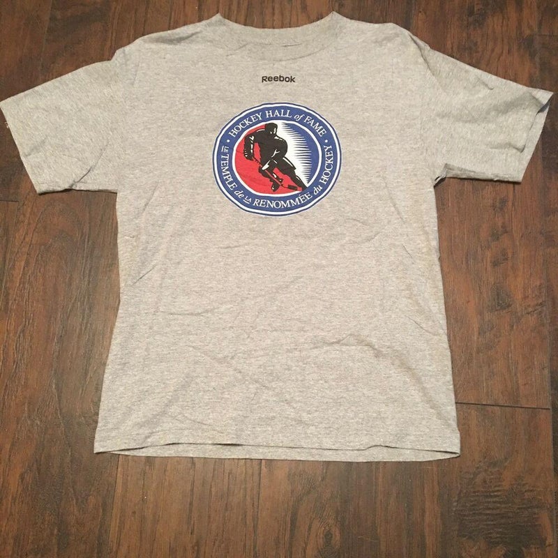 NHL Hockey Hall of Fame Toronto, Canada Reebok Logo T Shirt Men's Size Medium