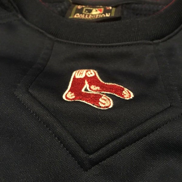 Vintage Majestic Boston Red Sox Pullover Hoodie Hooded Sweatshirt YOUTH  Medium