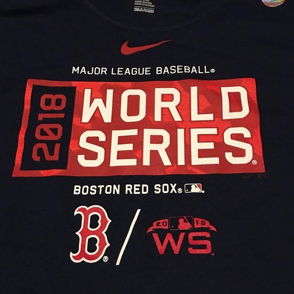 Boston Red Sox Nike 2018 World Series Bound Cotton T-Shirt AL
