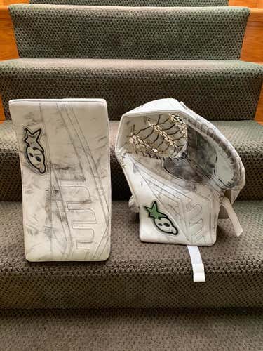 Brian's G-Netik II Pro Goalie Gloves & Blockers Regular Senior