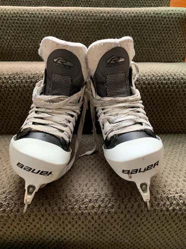 Bauer Reactor 6000 Hockey Goalie Skates Senior Size 8.5
