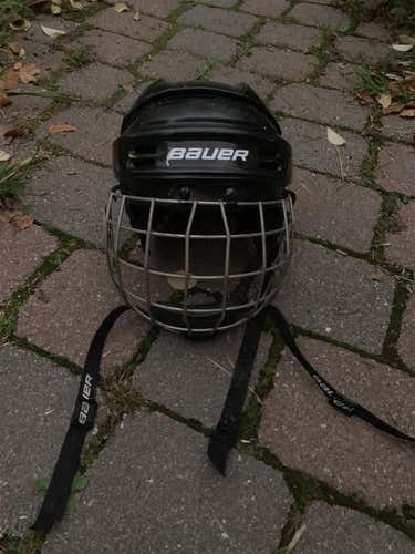 Youth Black Bauer Helmet