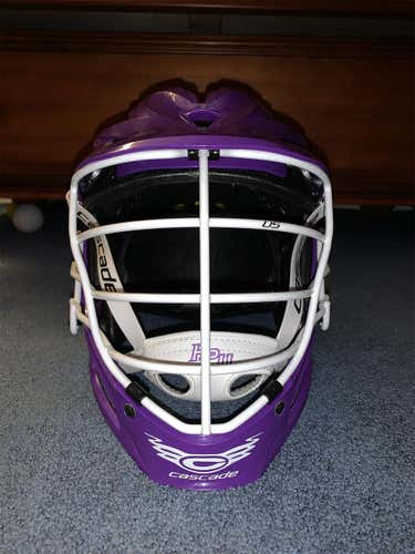 High Point Men’s Lacrosse Fall Ball Helmet. One Of The Only Ones Left With Stickers.