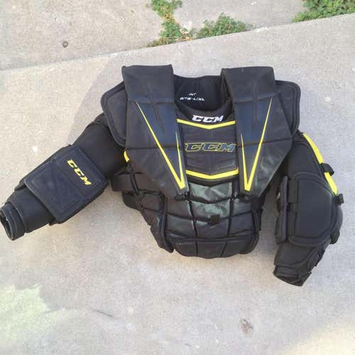 CCM Premier Goalie Chest and Arm Protector Goalie Chest Protector Intermediate L/XL