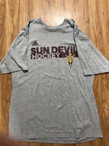Adidas Go-To Tee Arizona State University Hockey Mens XL