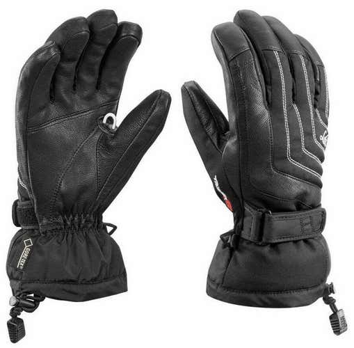 NEW $120 Leki Womens Summit S Goretex Waterproof Ski Gloves Winter Ladies Black
