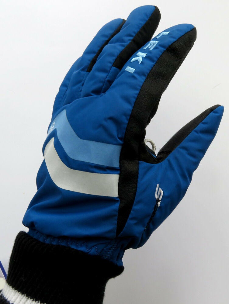 NEW $100 Leki Elements Osmium S Waterproof Ski Gloves Winter Mens Red Black 