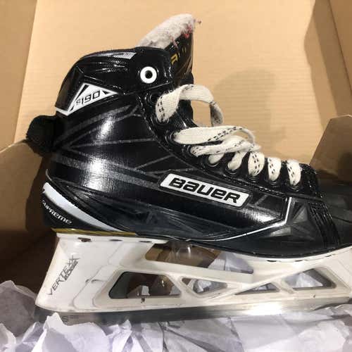 Supreme S190 Hockey Goalie Skates Senior  Size 7