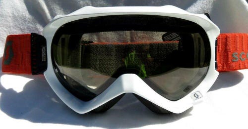 $110 Scott Mens Witness Classic Gloss Winter White Ski Goggles smith NL-45 Lens