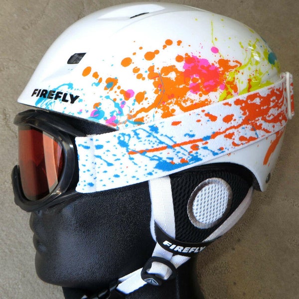 NEW $100 Firefly Girls Skiing Winter Sports white ski Helmet & Snow Goggles pink