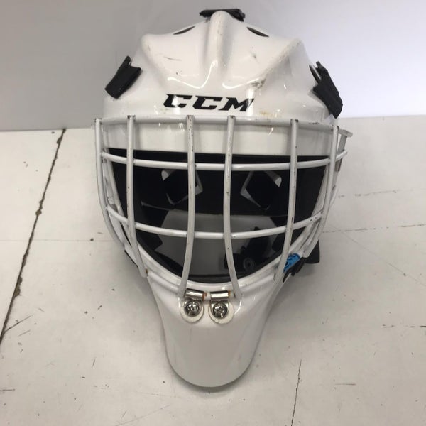 CCM 7000 Hockey Goalie Mask Helmet Youth White