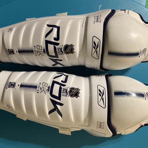 New 8K Pro Shin Pads Senior Pro Stock