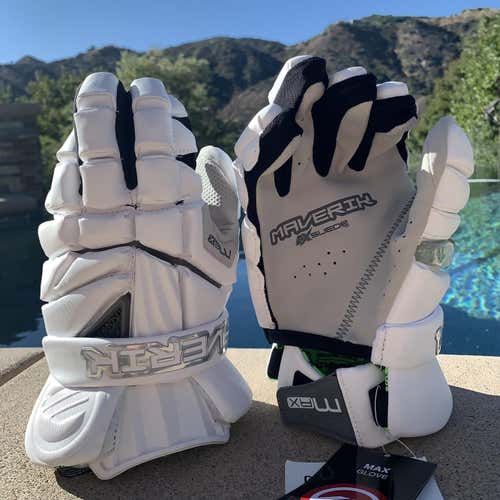 New Medium Max Lacrosse Gloves