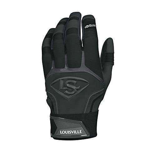 Louisville Slugger Prime Adult Batting Gloves - Large, Black