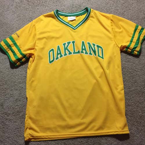 Oakland Athletics -A’s Stephen Vogt #22 Baseball Jersey Short Sleeve