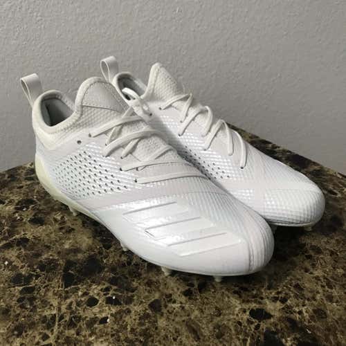 New Adizero 5-Star 7.0 Cleats White Size 7