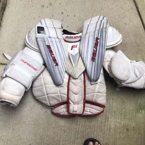 Supreme 1S Chest and Arm Protector Goalie Chest Protector Senior Pro Stock