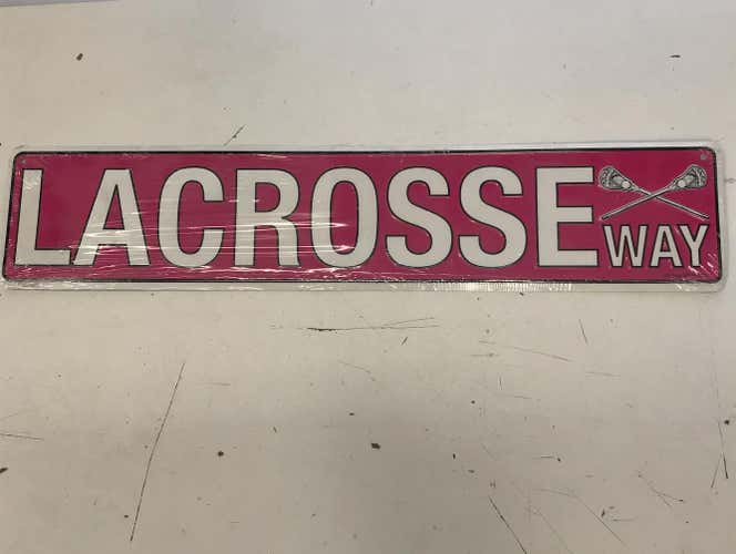Lacrosse Room Sign New