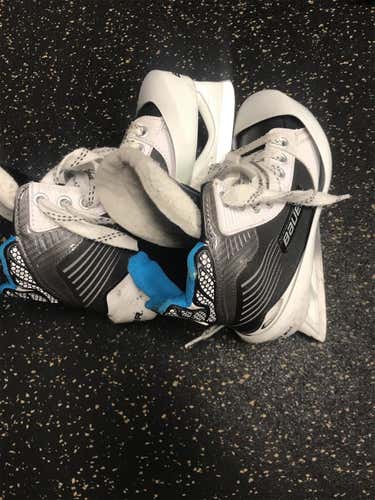 Used Bauer Reactor 2000 Goalie Skates Junior Size 1