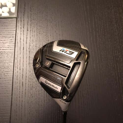 Taylormade M3 Driver Righty Atoms Stiff Shaft New Grip