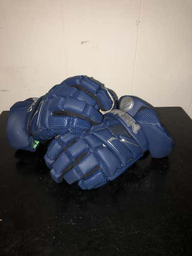 Navy Maverik M4 Lacrosse Gloves