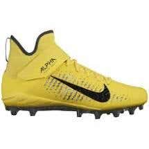 mens 8 nike alpha menace pro 2 mid molded football cleats