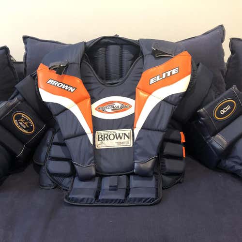 New 2200 CA Goalie Chest Protector Senior Pro Stock