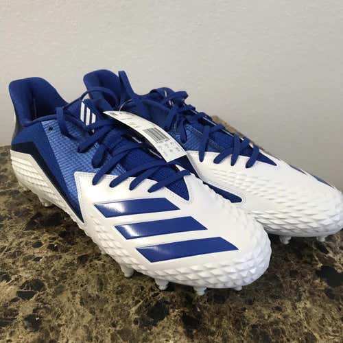 New Adidas Freak X Carbon Cleats Royal Blue Size 12