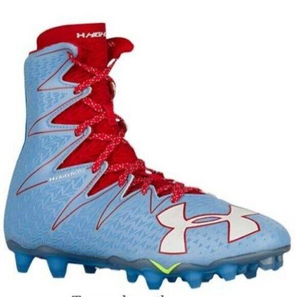 new mens 6 under armour highlight MC molded football/lacrosse cleats 1269693-475