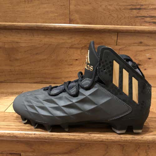 Adidas Men’s Freak LAX Football Cleats Black White Size 8 CG4260