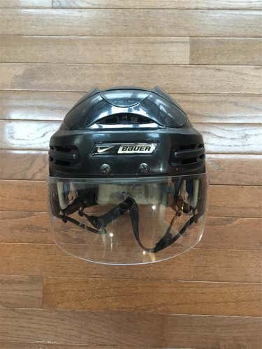 Bauer Hockey Helmet With Oakley Visor Senior
