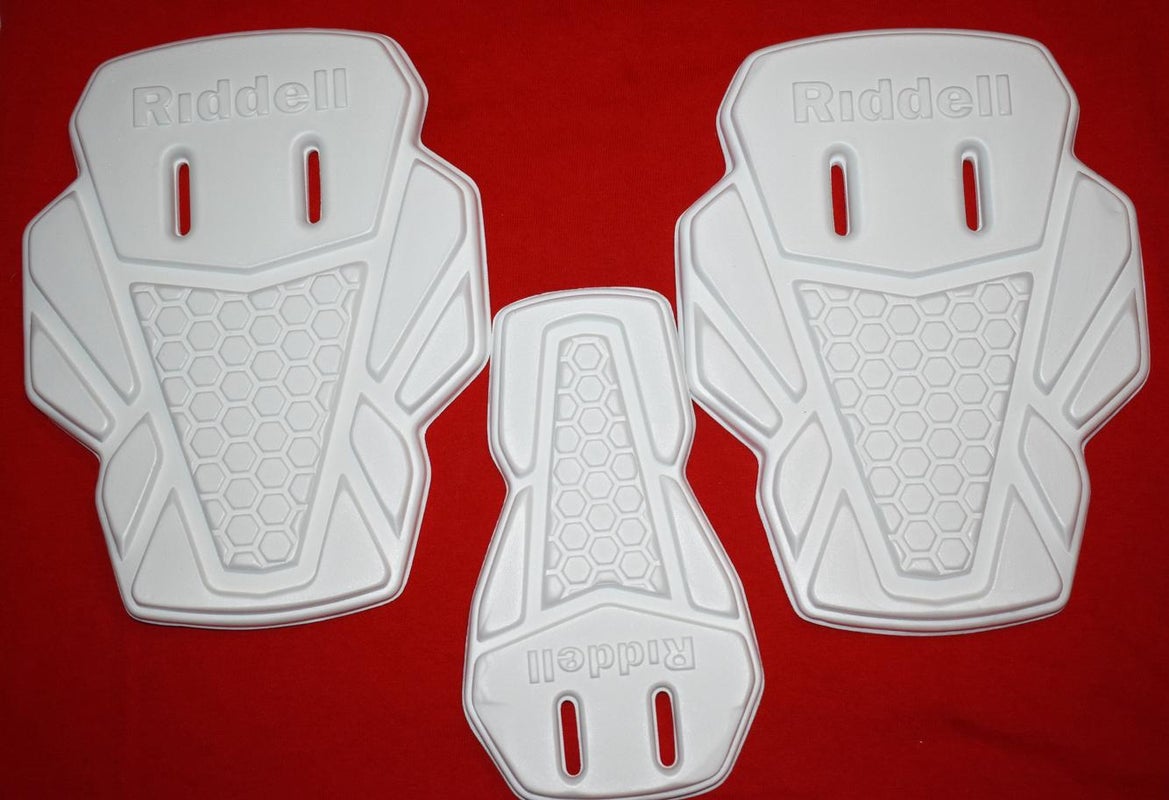 Riddell 3-Piece Football Hip Pad Set With Slots -  Youth - New - 2 Sets