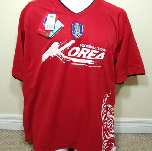 KOREA Football Team Jersey KFA Korea Football Association Size Large 105 NEW