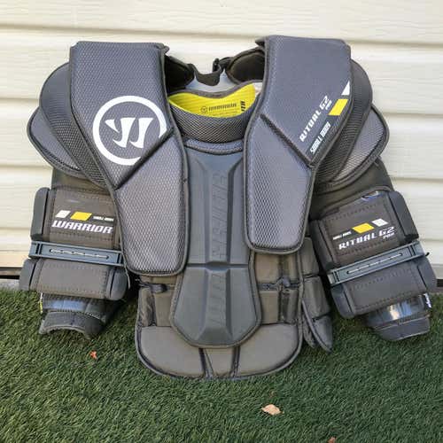 Warrior Ritual G2 Pro Goalie Chest Protector - Small arm