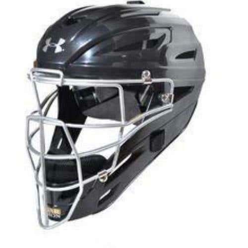 Under Armour Adult Victory Series Catcher's Helmet UAHG2-AVS- Gloss Black
