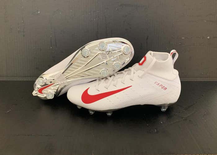 OHIO STATE TEAM ISSUED Nike Vapor Untouchable Pro 3 Lacrosse/Football Cleats Men's Size 11.5