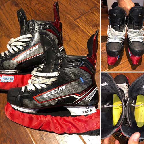 CCM JetSpeed FT1 Skates 7.5  7 3/4 D
