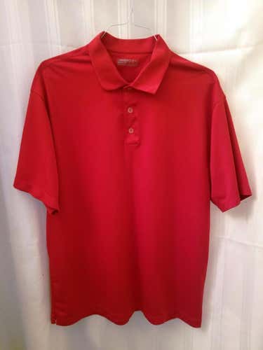 UEC. Nike Golf Fit-Dry Polo Red Size XL