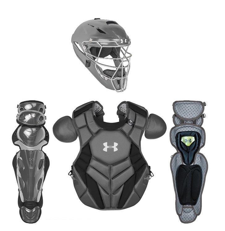 Ensemble De Protection Catcher All Star AFX – Jeune 10-12 Ans – Softball – Blanc/Noir