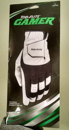 New Top Flite Gamer Golf Glove Cabretta Leather Breathable Men Size M - XL